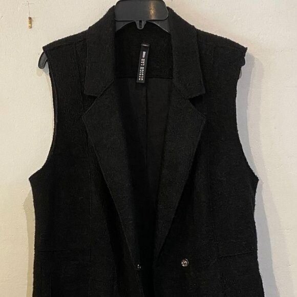 Design Lab Lord and Taylor Black Sleeveless Sz L - Picture 3 of 8